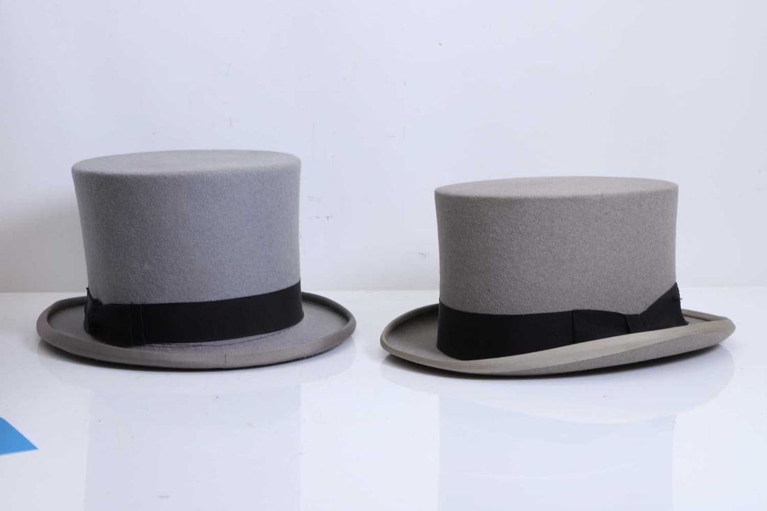 Three top hats, - 2