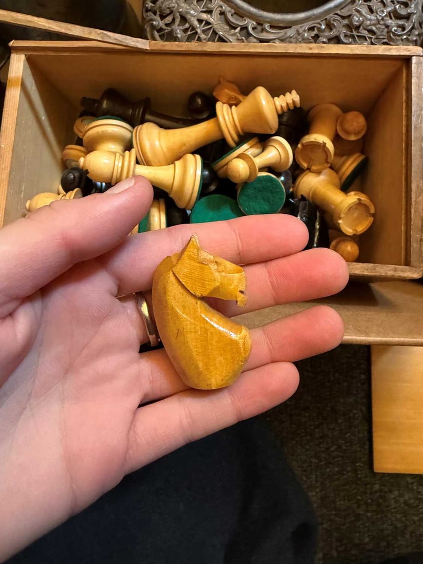 Two pewter cylindrical vessels, - 2