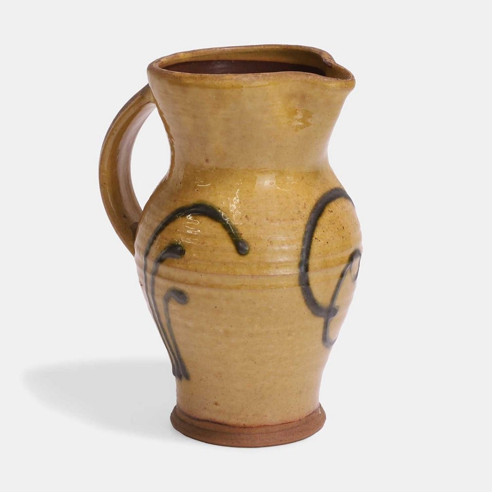 ▲ Clive Bowen (British, b.1943), a stoneware jug, (1 of 3)