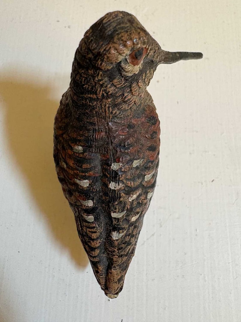 Two cold painted woodcock, 20th century, - 11