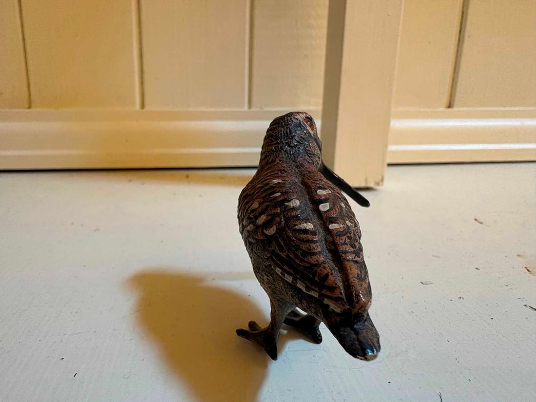 Two cold painted woodcock, 20th century, - 13