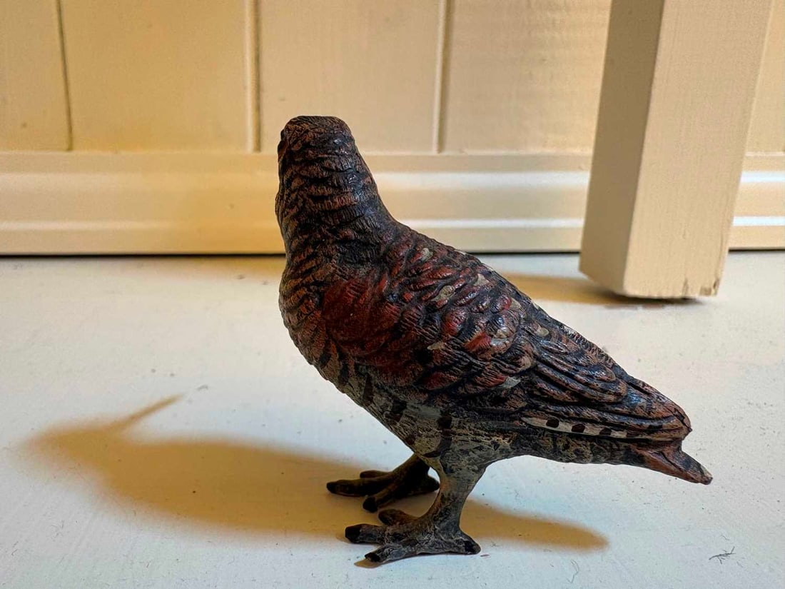 Two cold painted woodcock, 20th century, - 7