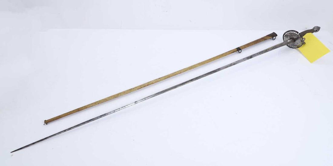 A Continental small sword, late 18th to early 19th century (1 of 1)