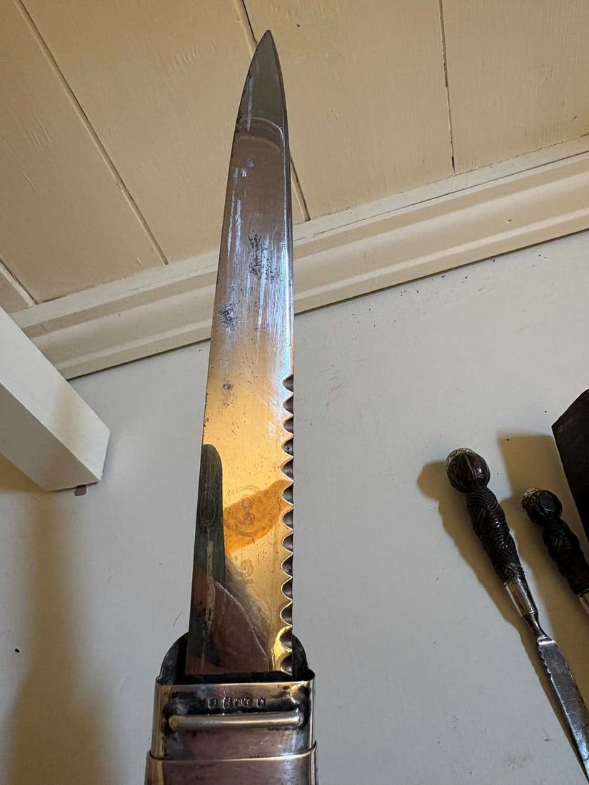 A Scottish silver-mounted dirk, mounts by JR & S, Edinburgh, 1889, - 13