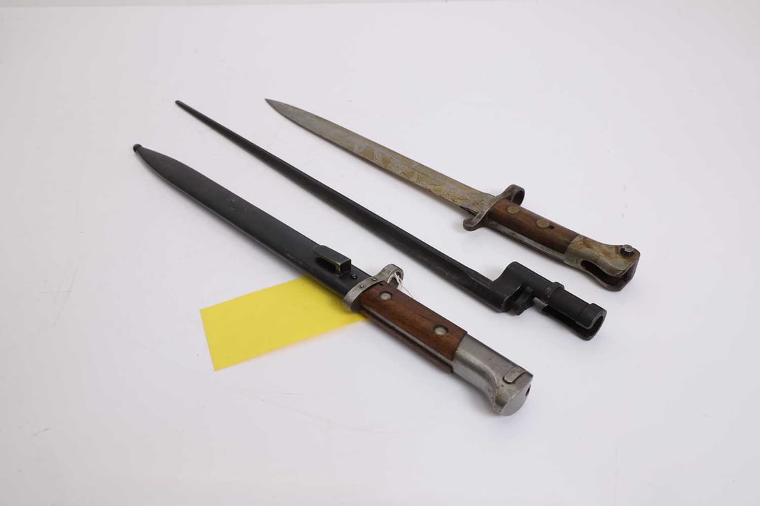 A group of three bayonets, 19th and 20th century, (1 of 1)