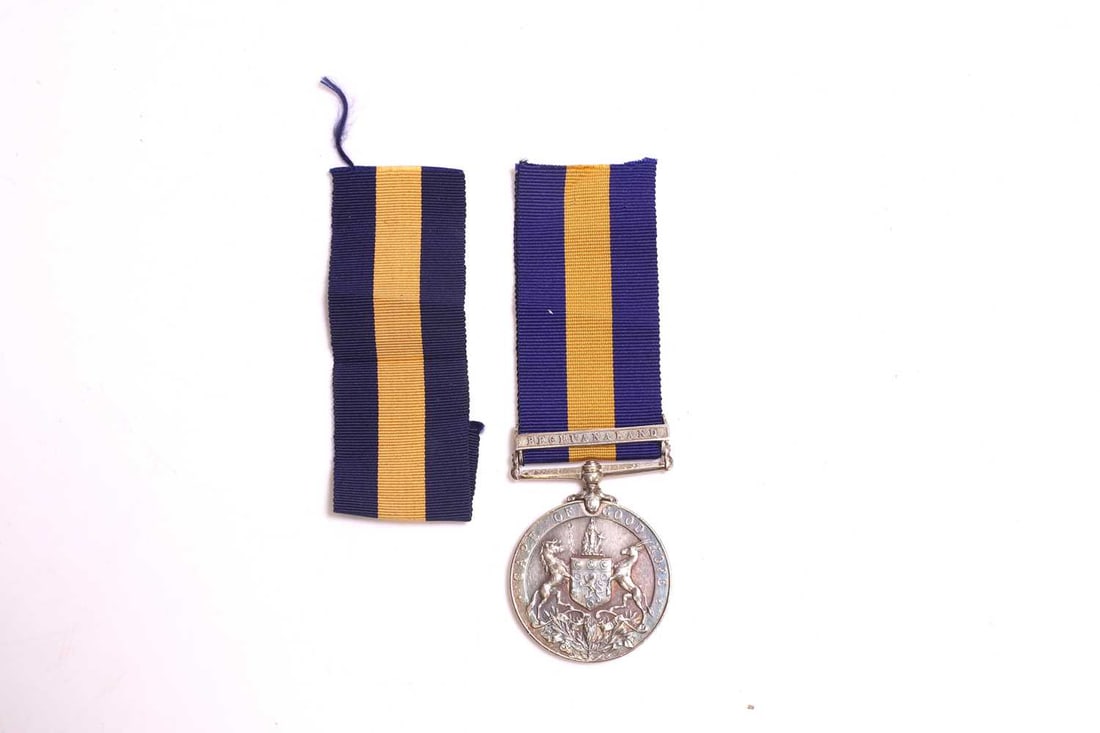Cape of Good Hope General Service 1880-97,: Cape of Good Hope General Service 1880-97, a single clasp, Bechuanaland awarded to 'Pte. D.B.W. Breakey. D.E.O.V.R.' 1Condition Report: light contact wear, very fine