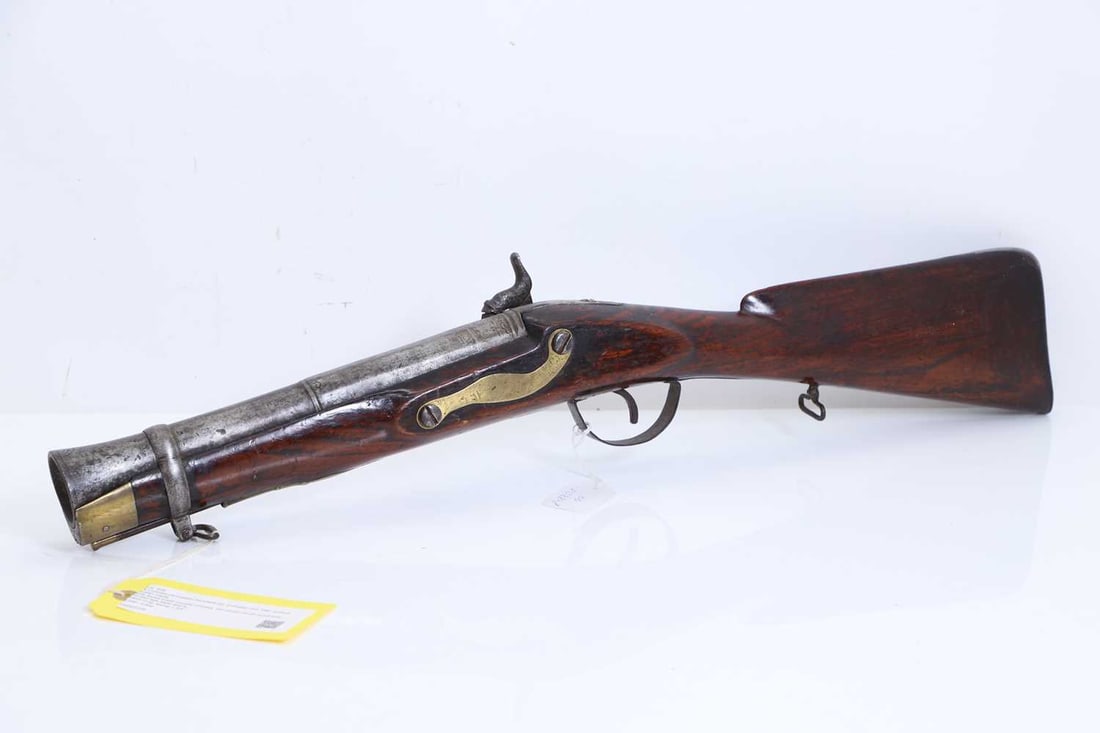 A Colonial percussion blunderbuss, probably mid 19th century, Indian made, (1 of 1)