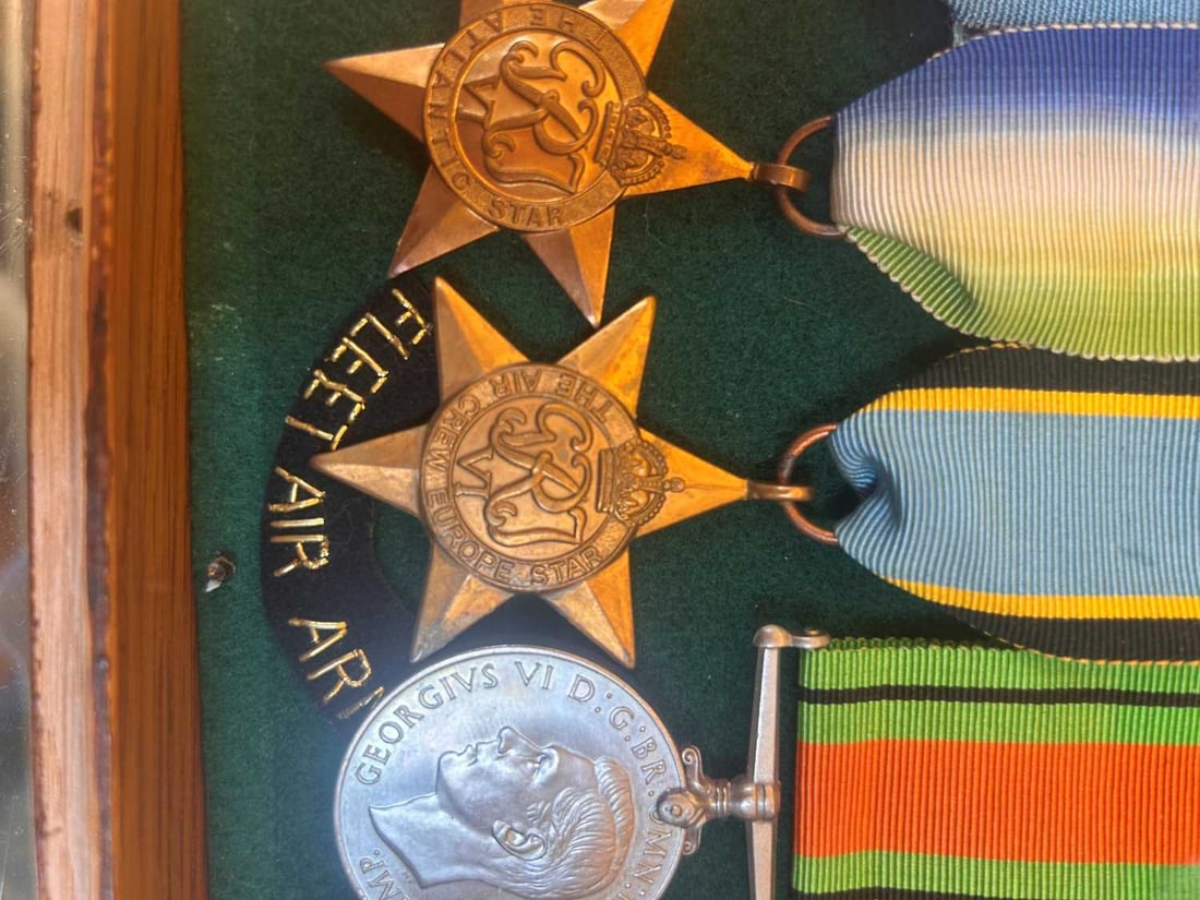 A George VI World War II medal group, - 11