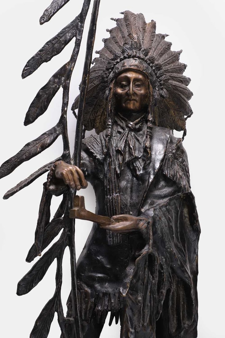 After Carl Kauba 'Peace', - 2