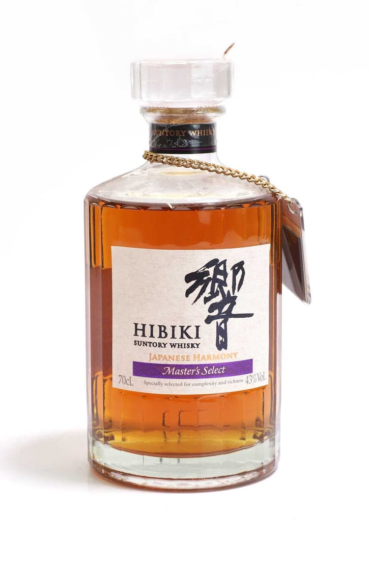 Hibiki - Japanese Harmony: Hibiki - Japanese Harmony Master's Select, 43% vol., 70cl (1)Shipping Disclaimer: Please note we cannot guarantee condition of contents or quality of storage. No returns will be accepted due to