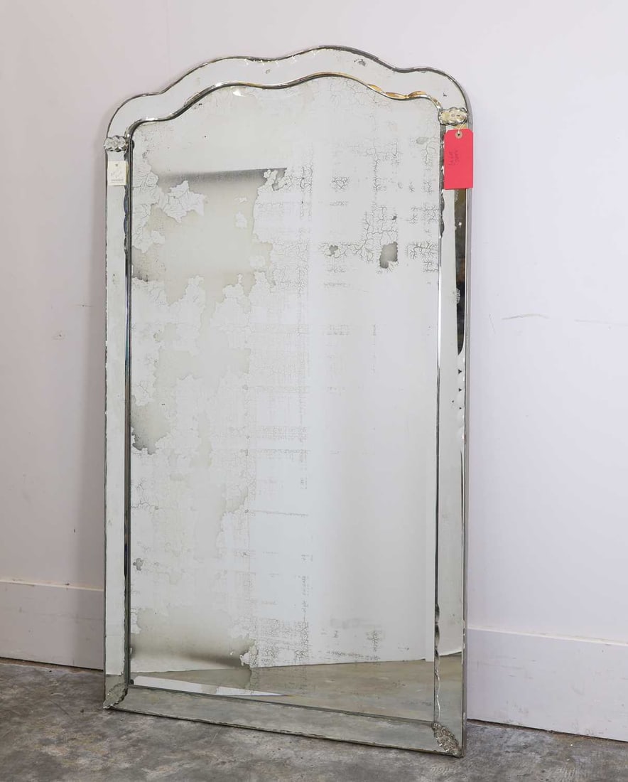 A Venetian style pier mirror, 19th century, (1 of 1)