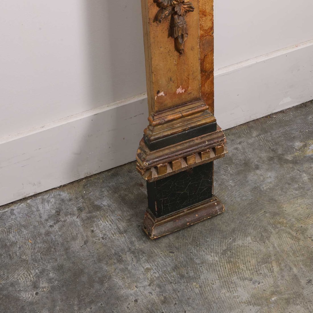 A Spanish faux marble decorated architectural archway, circa 18th century, - 5