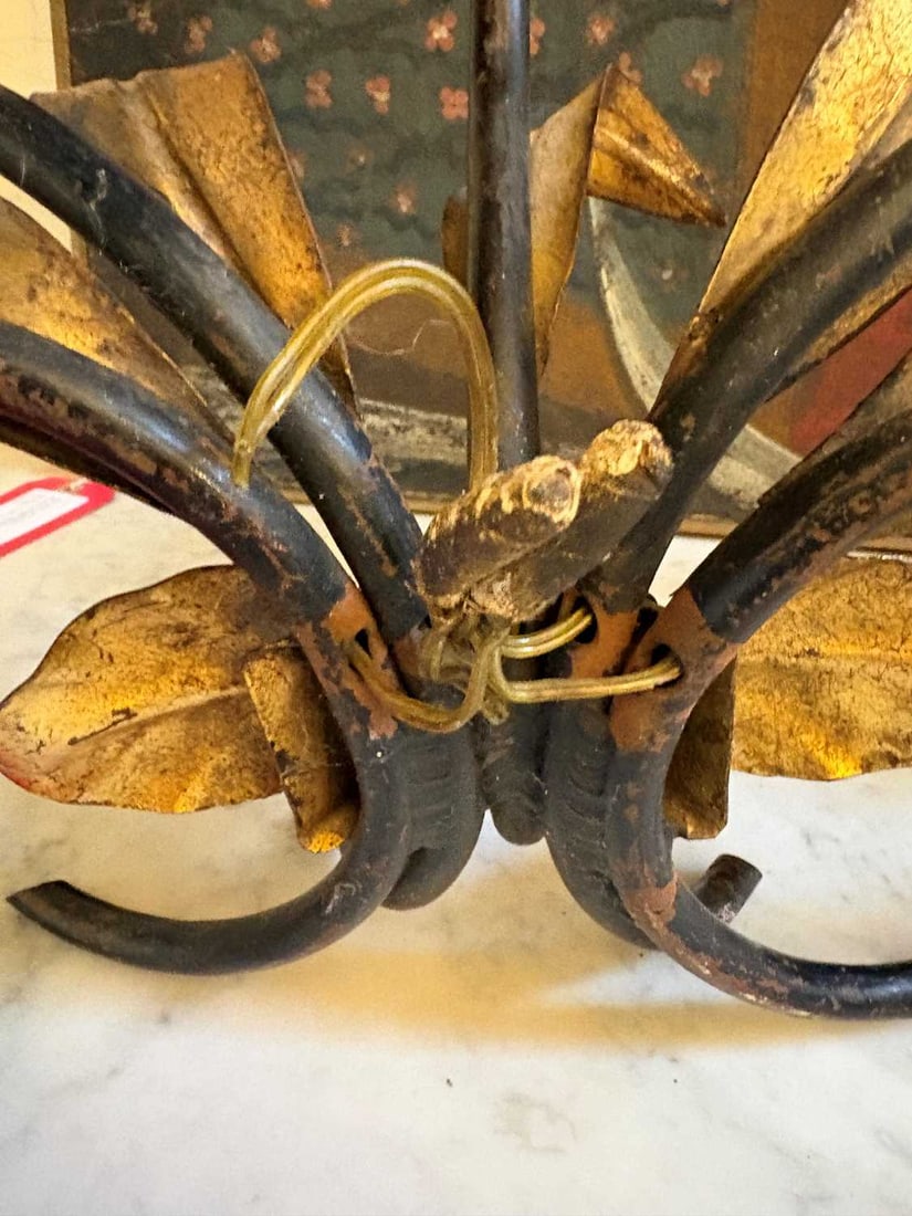 A Regency style gilt metal sconce by Hans Kogl, Mid 20th century, - 6