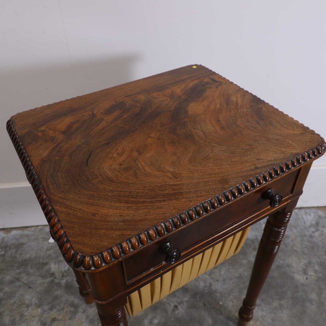 A Regency mahogany work table, 19th century, - 2