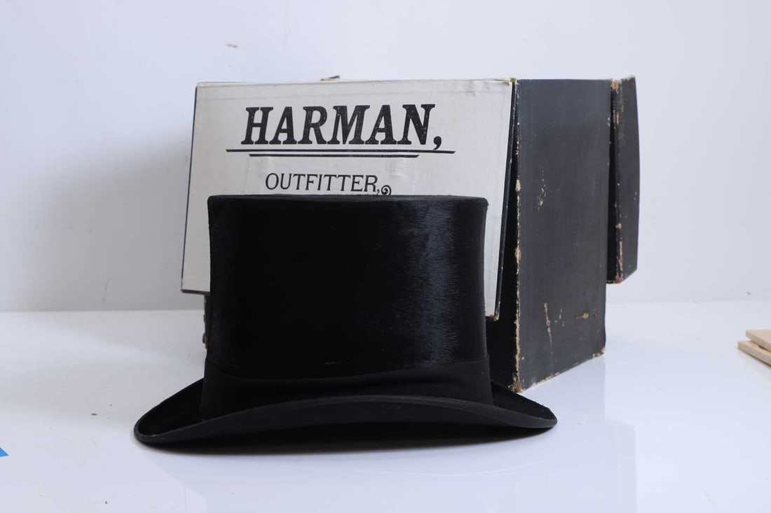 Three top hats, (1 of 2)