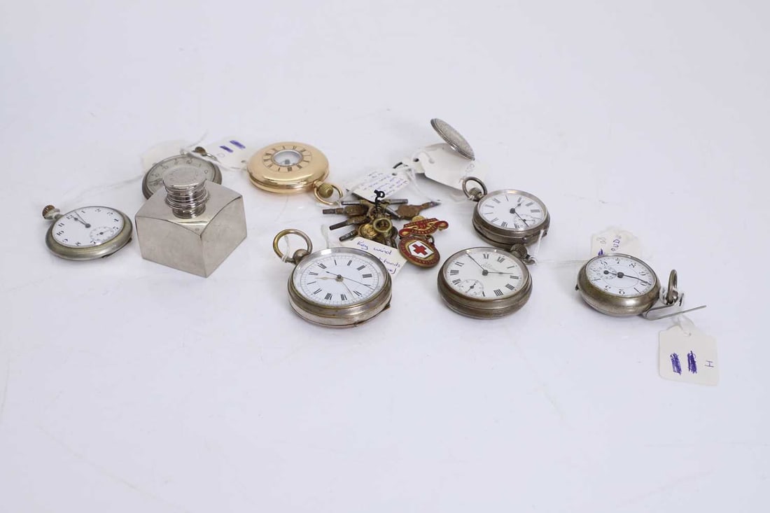 A rolled gold pocket watch, (1 of 1)
