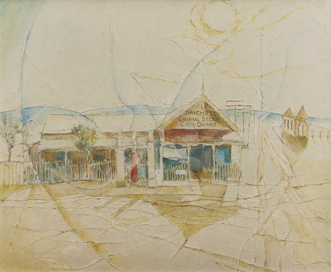 Keith Michell (Australian, 1926-2015) The J Michell General Store, Warnertown (1 of 3)