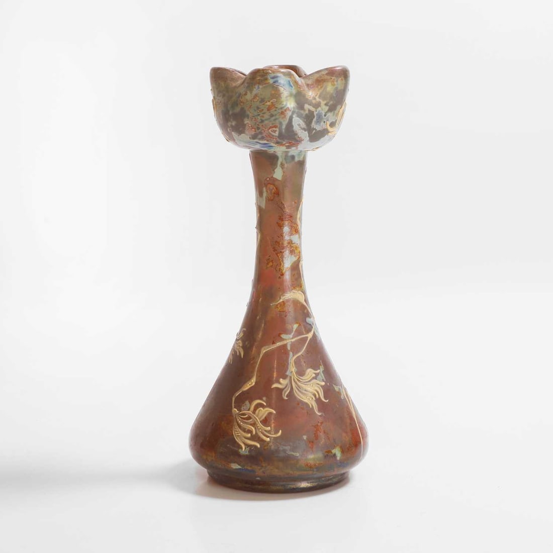 A Bohemian glass vase, circa 1890, - 2