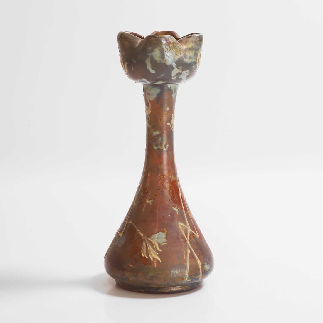 A Bohemian glass vase, circa 1890, - 3