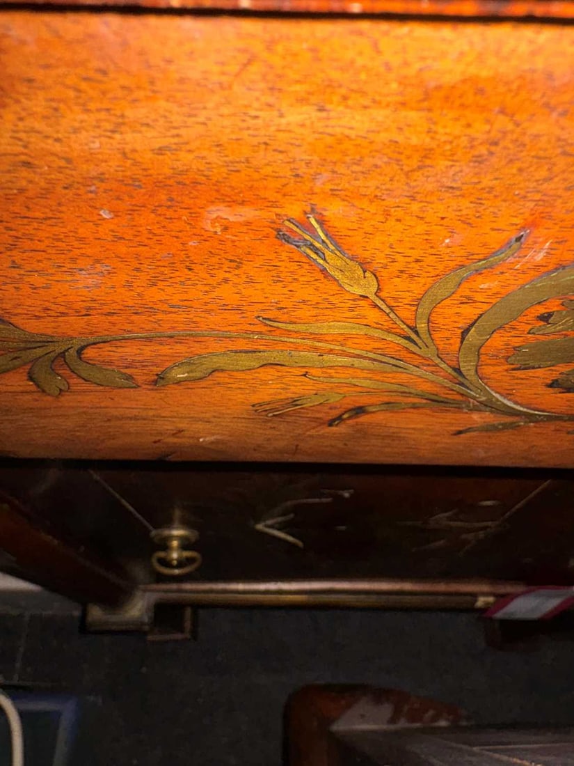 A French Empire mahogany and brass cabinet, c.1830, - 3