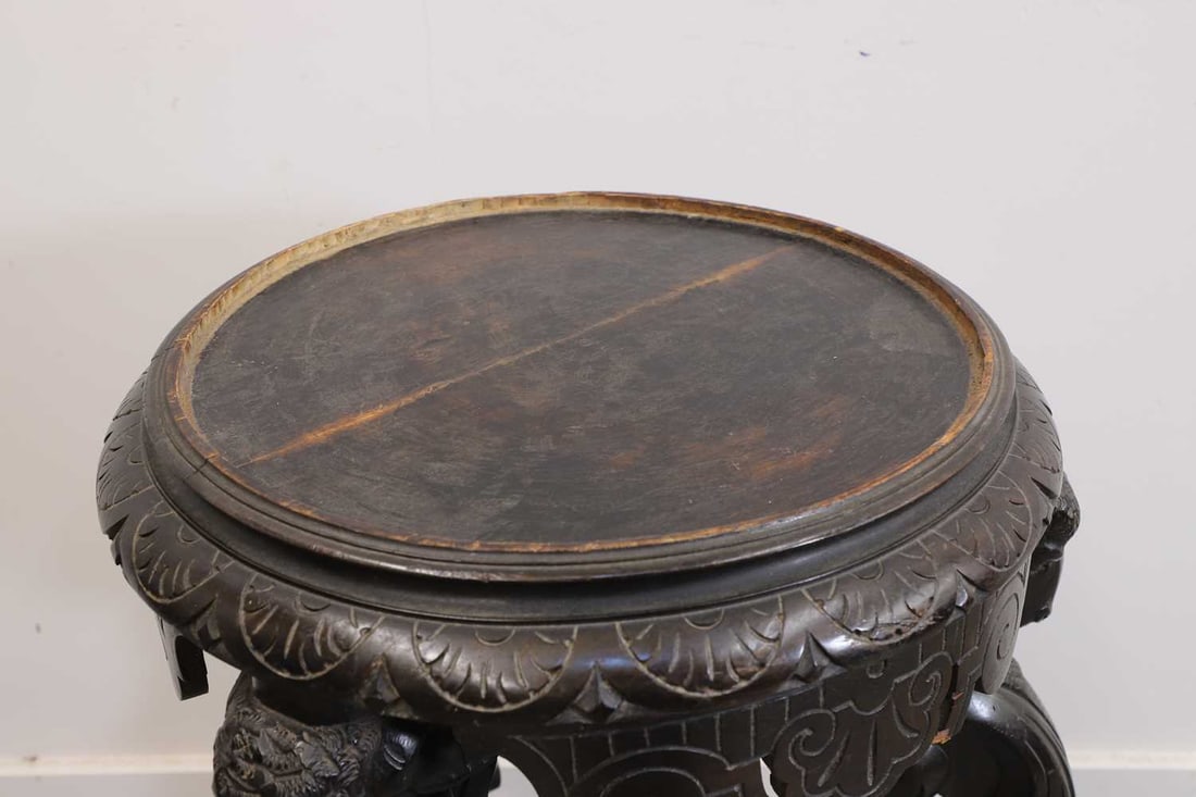Italian wooden jardinere stand, early 20th century, - 2