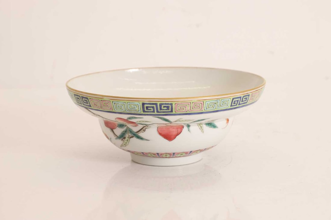 A Chinese enamelled bowl, - 2