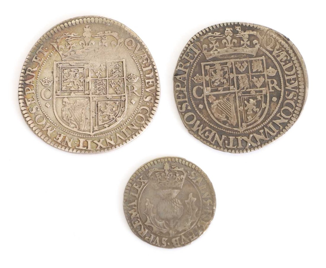 Coins, Scotland, Charles I (1625-1649), (1 of 2)