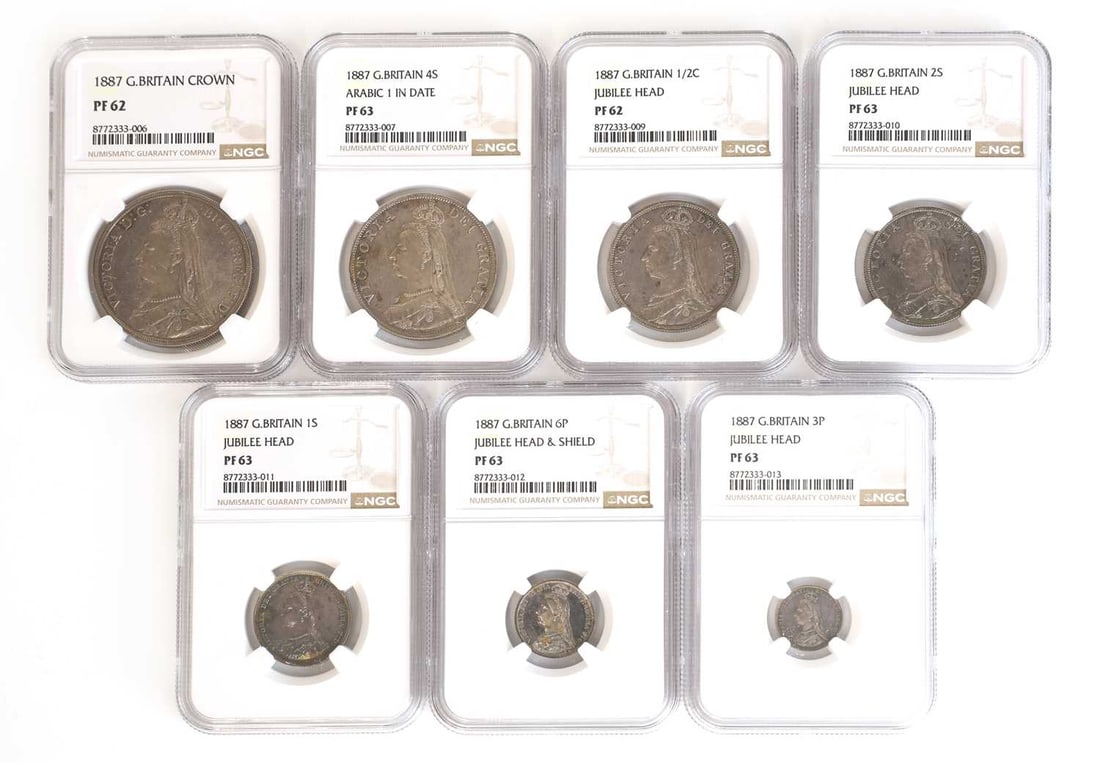 Coins, Great Britain, Victoria (1837-1901), (1 of 2)