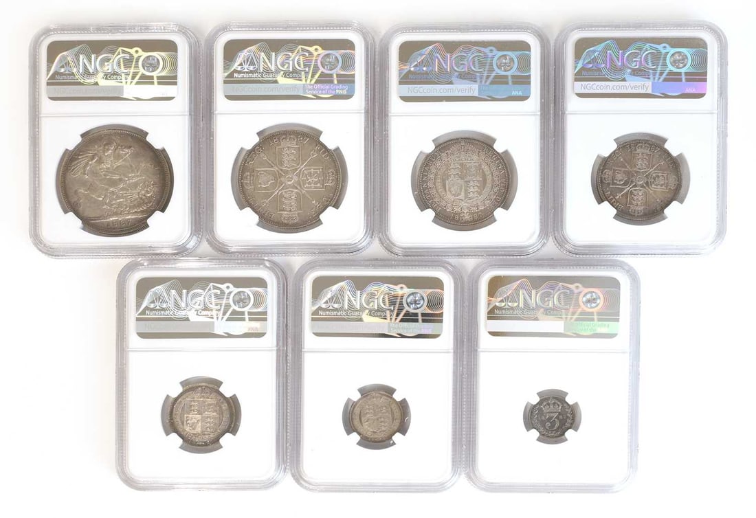 Coins, Great Britain, Victoria (1837-1901), - 2