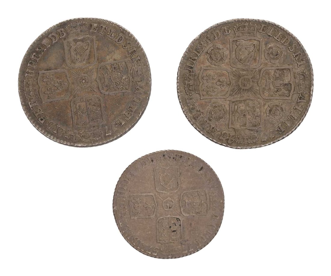 Coins, Great Britain, George II (1727-1760), - 2