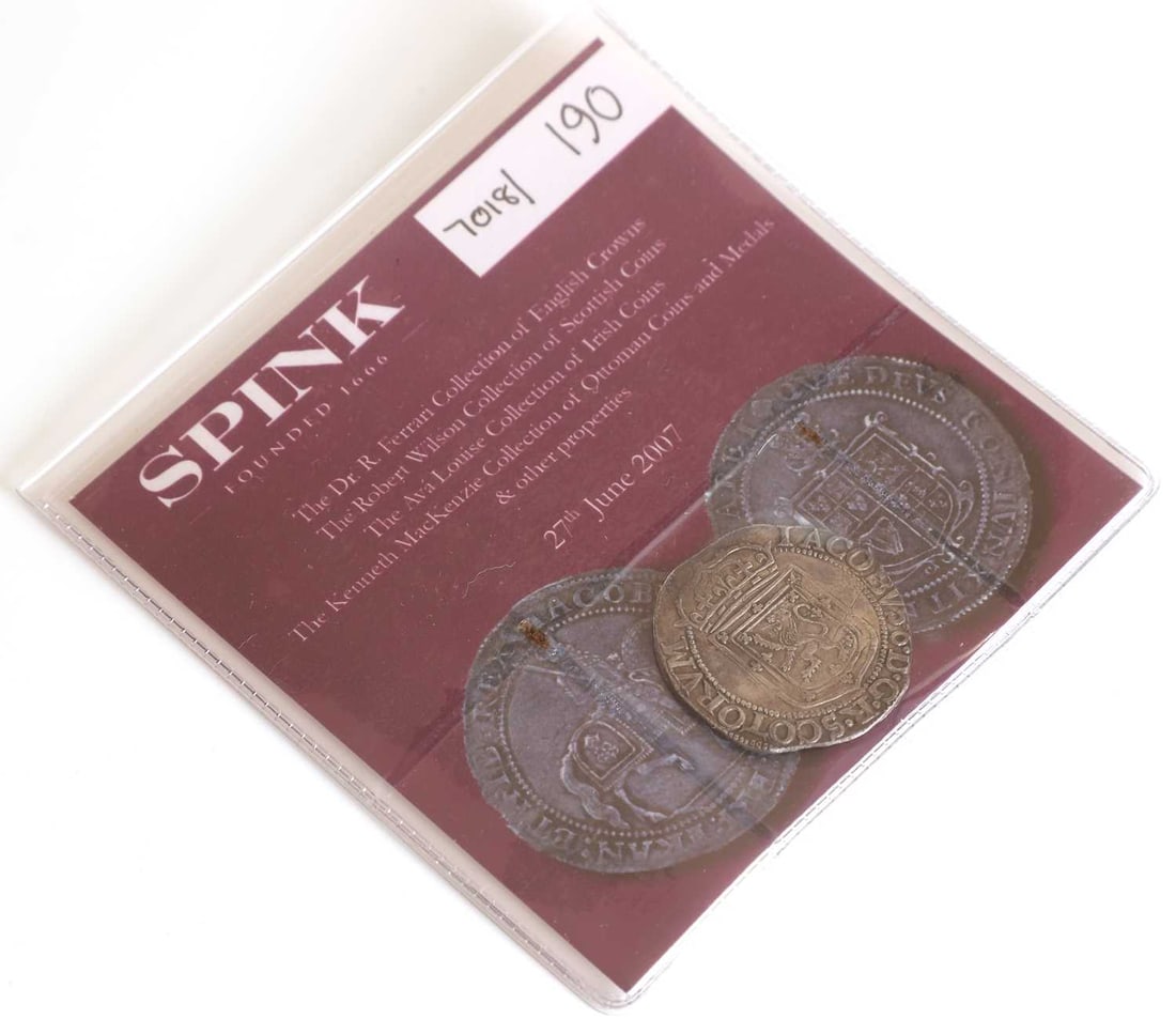 Coins, Scotland, James VI (1567-1625, - 2