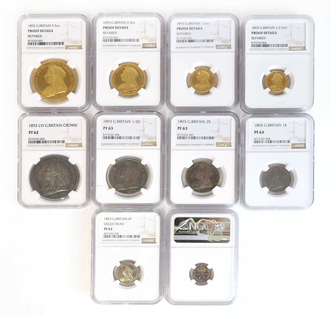 Coins, Great Britain, Victoria (1837-1901), (1 of 2)