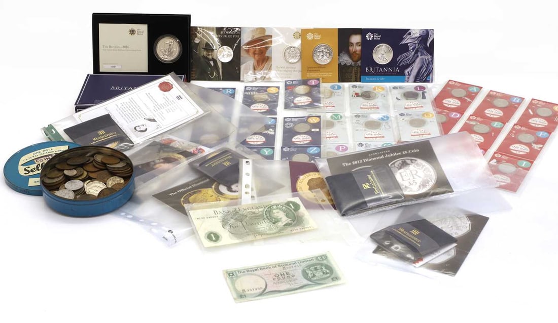Coins, Great Britain, - 3