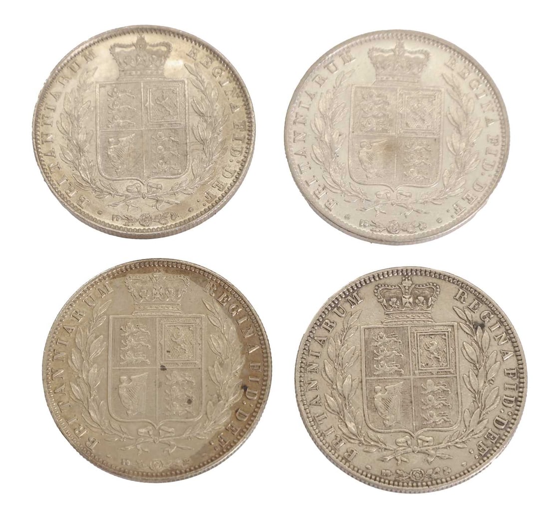 Coins, Great Britain, Victoria (1837-1901), - 2