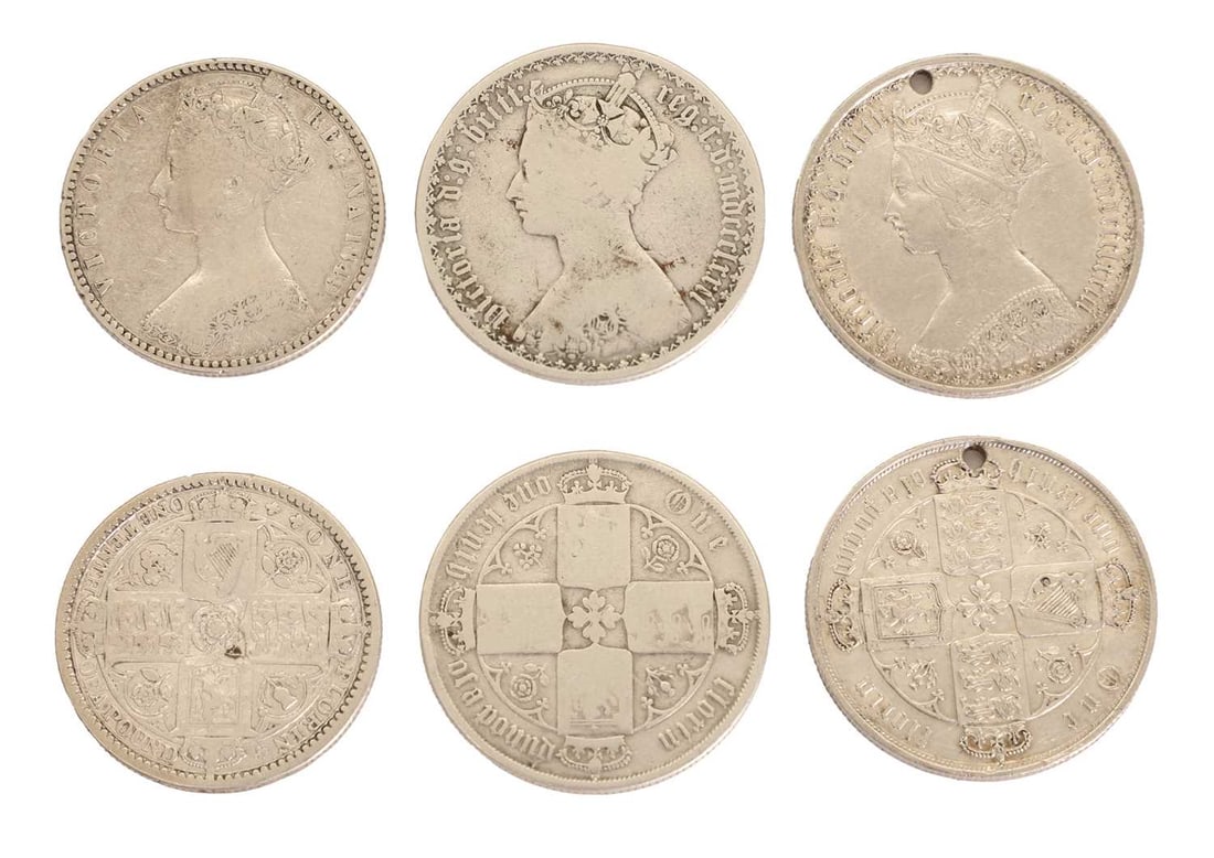 Coins, Great Britain, - 3