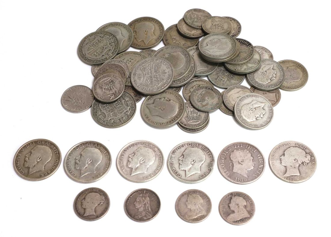 Coins, Great Britain & World, - 2