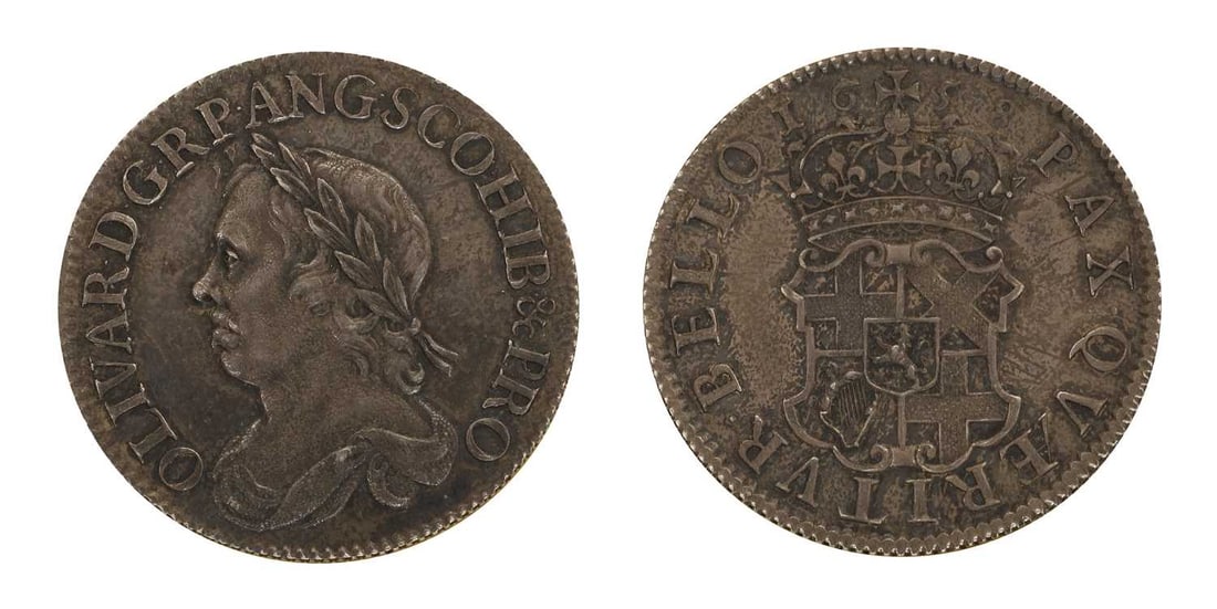 Coins, Great Britain, Oliver Cromwell, (1 of 1)