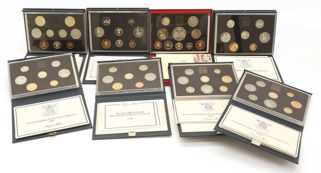 Coins, Great Britain & World, - 2