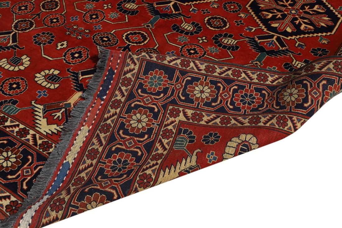 A Turkish wool rug, 20th century, - 2