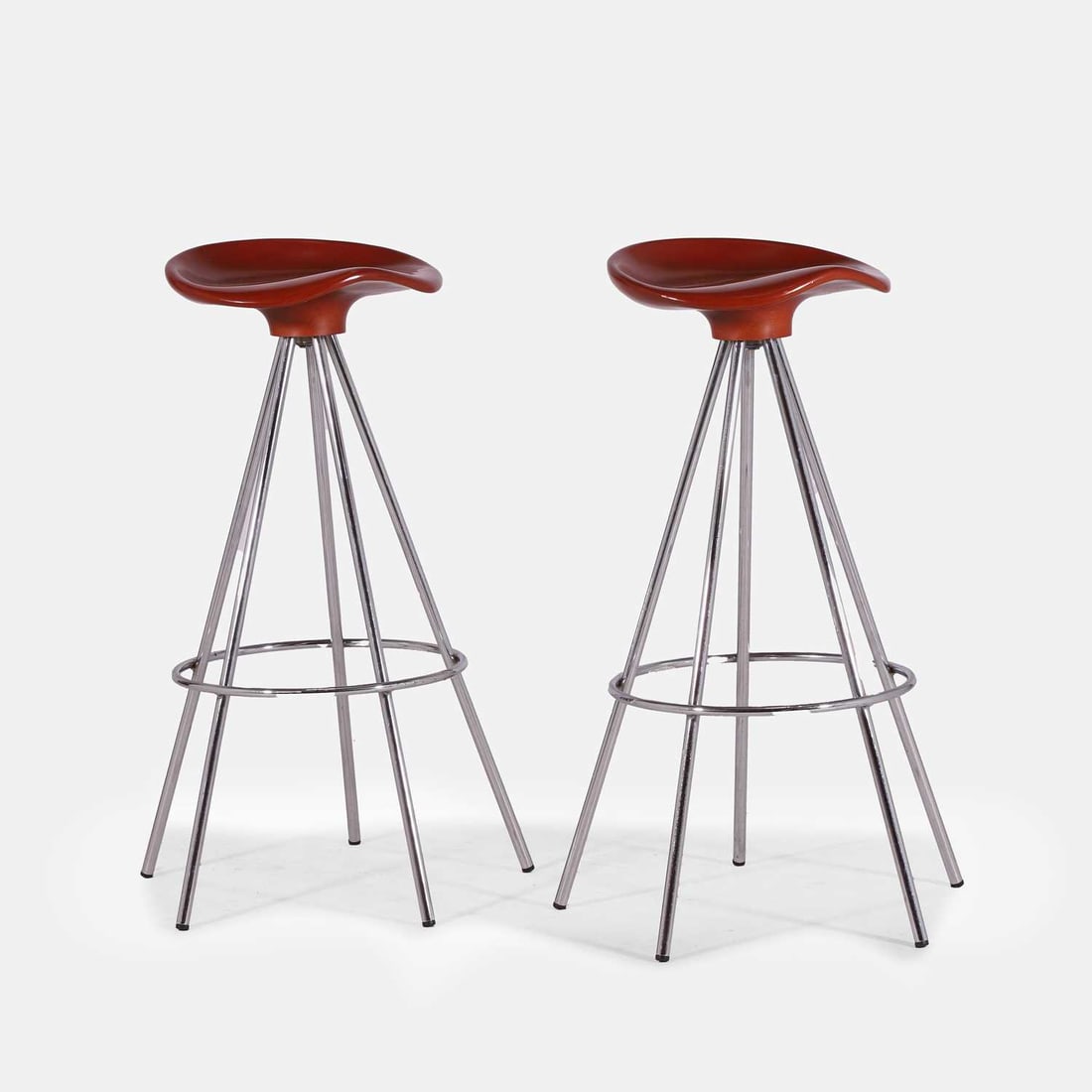 Pepe Cortés (Spanish, b.1946), a pair of stools, - 2