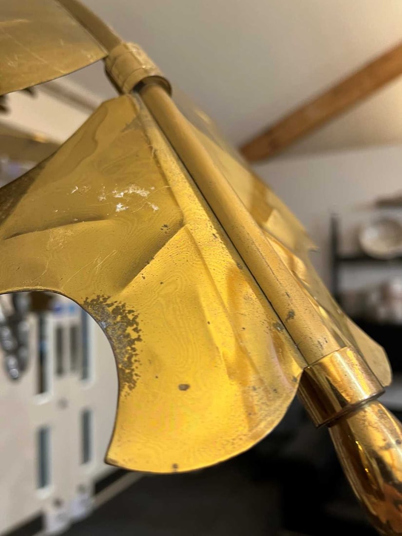 After Jacques Duval-Brasseur, a Hollywood Regency floor lamp, - 7