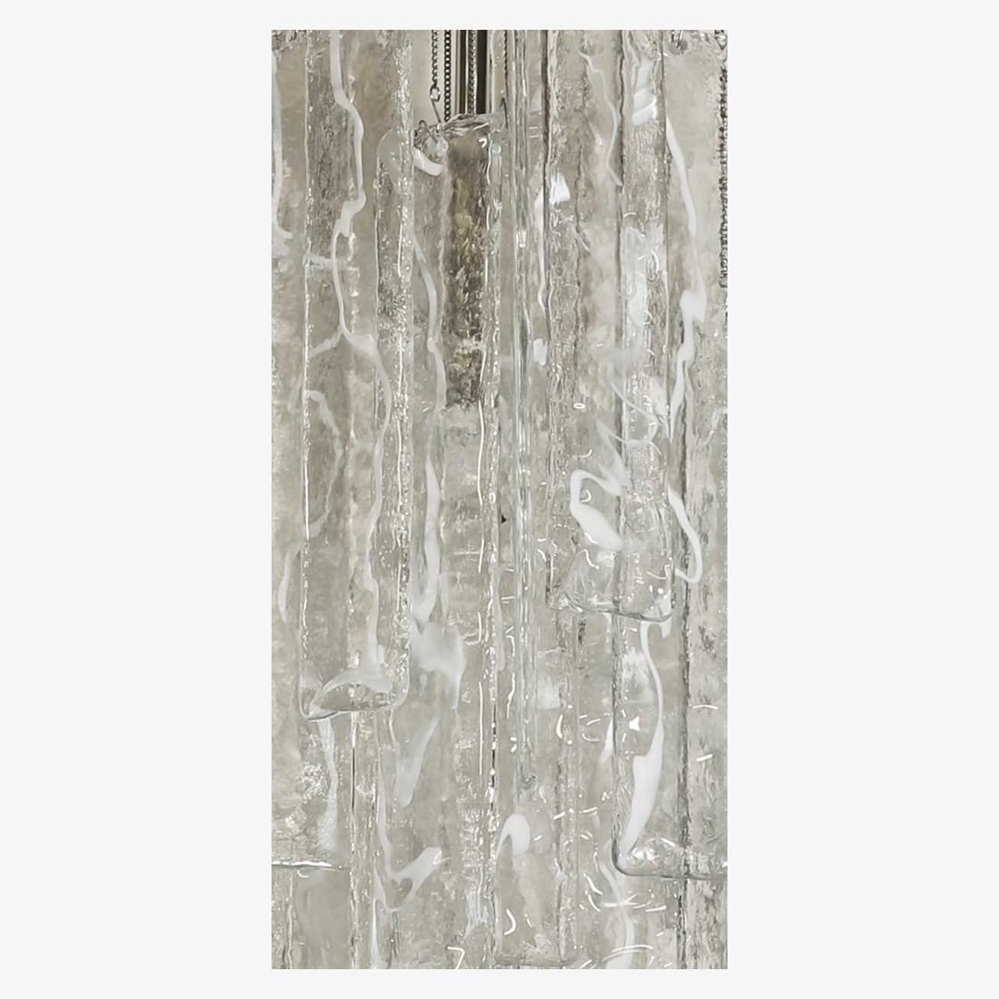Mazzega style, a cascade chandelier, - 2