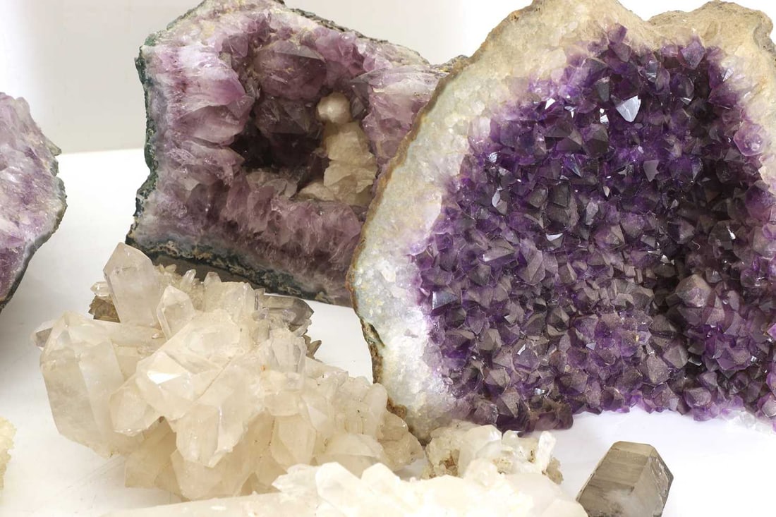 A collection of quartz crystal wands - 2