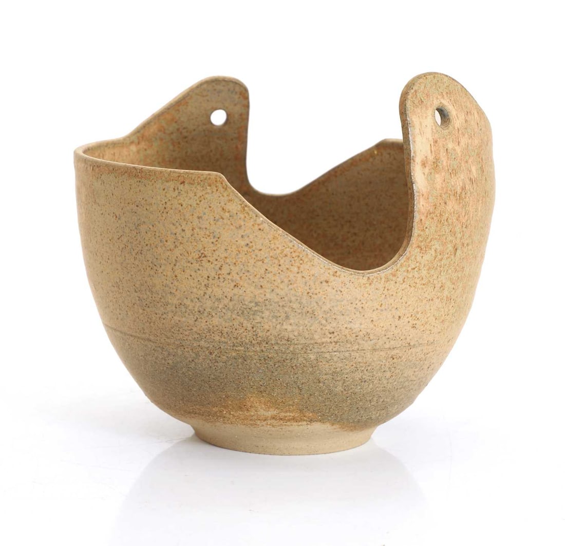 A collection of studio pottery, 20th century, - 2