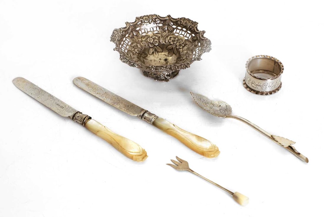 A group of silver items, (1 of 2)