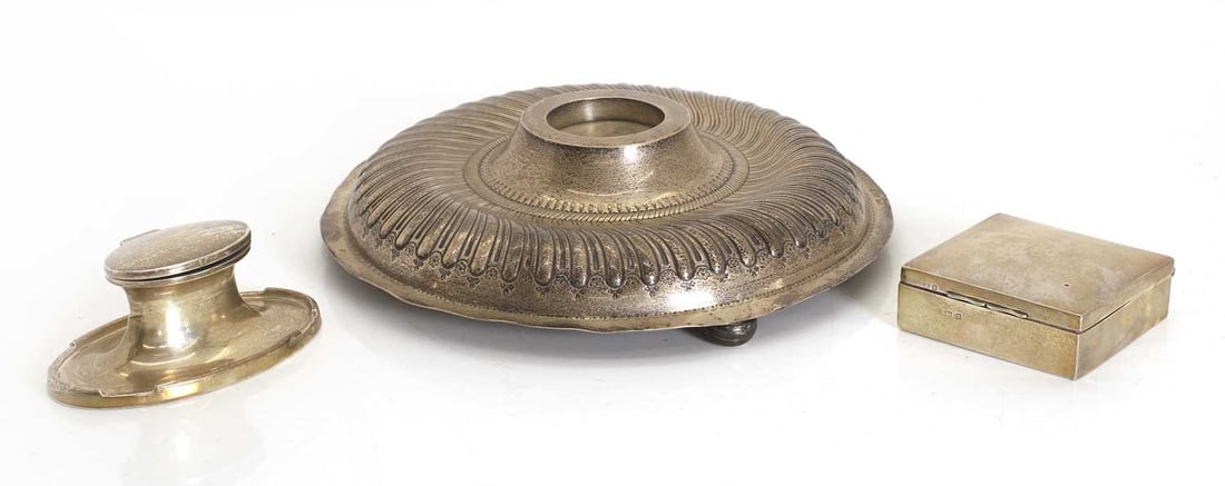 A Victorian silver centrepiece stand or base, by John Septimus Beresford, London, 1889, (1 of 2)