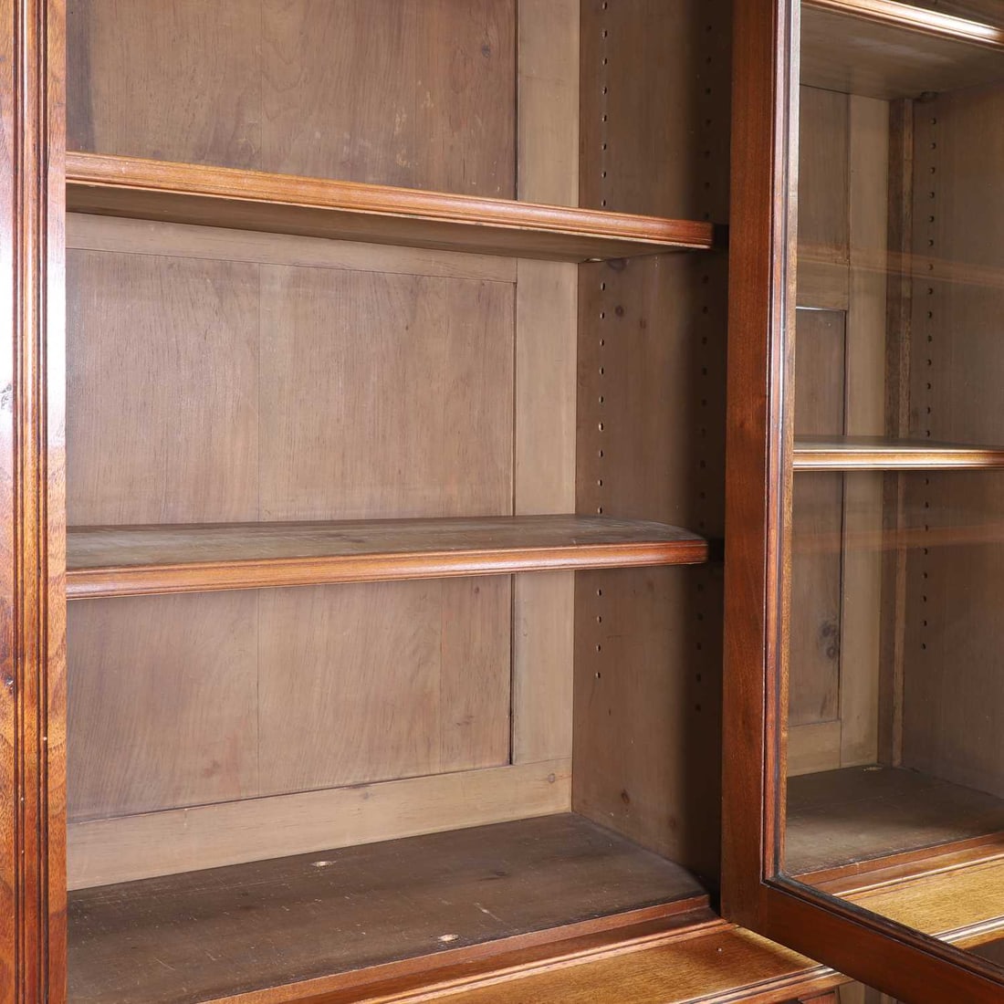 A Gillows of Lancaster mahogany display cabinet, late 19th century, - 8