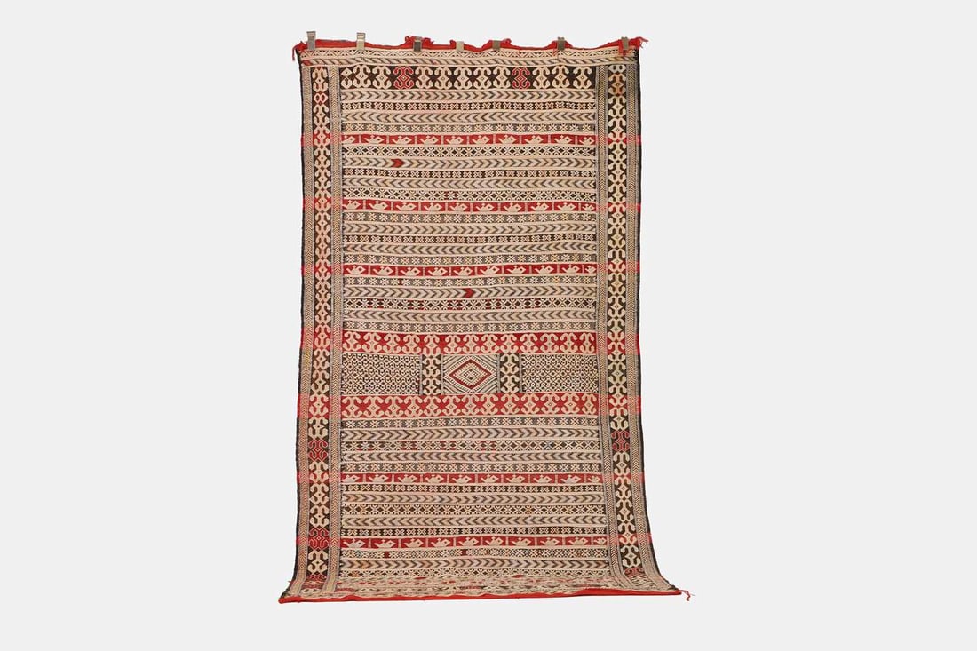 A kilim flatweave rug, 20th century, (1 of 4)