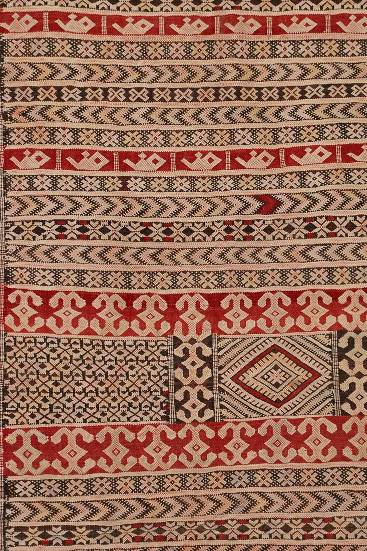 A kilim flatweave rug, 20th century, - 2