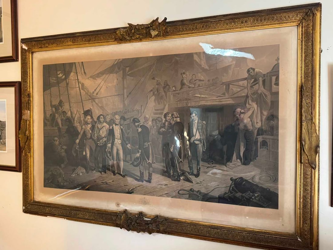 Charles Lewis after Thomas Barker, 1863, 'Nelson on board the San Joseph', - 3